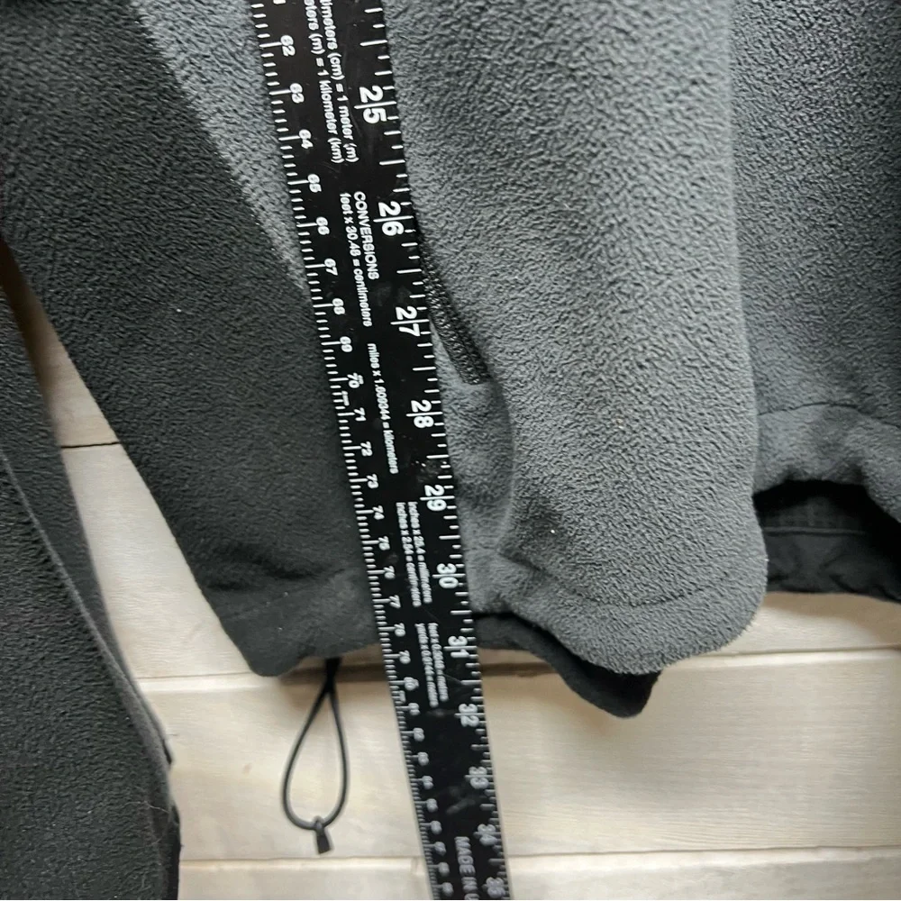 The North Face‎ Jacket Mens XXL 2XL Gray Black Windwall Fleece Soft Shell